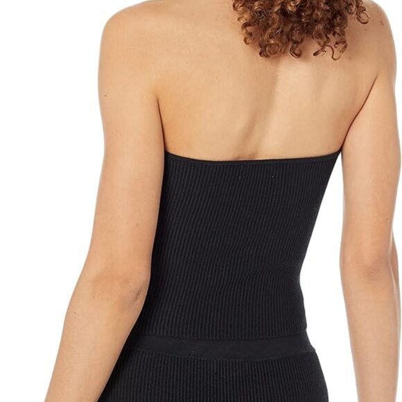 Abercrombie & Fitch Sculpt Sweetheart Sweater Tube Top Size Small - Picture 2 of 11